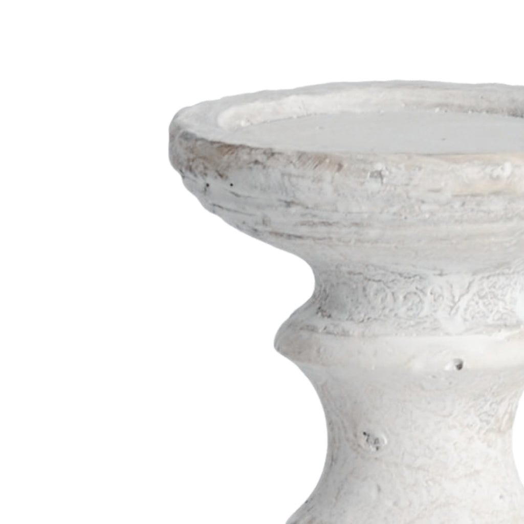 Close Up Stone Candle Holder - Medium