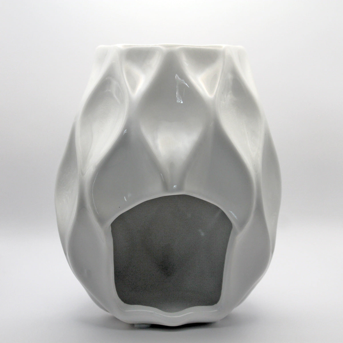 Mendwick Wave Wax Burner in White