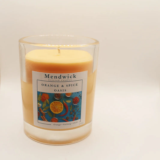 Mendwick Candles Orange & Spice Oasis Scented Candle