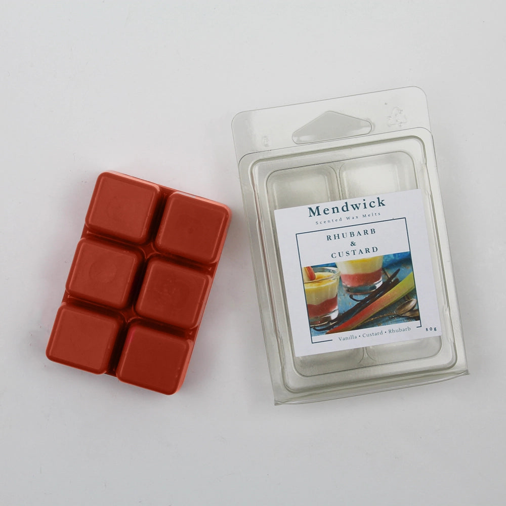 Mendwick Candles Rhubarb and Custard Scented Wax Melt